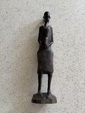 Vintage wooden african tribal - vintage,