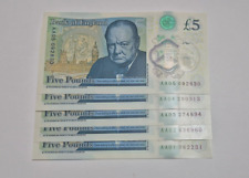 AA01-05 £5 Pound Polymer note
