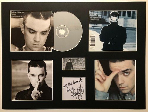 Robbie williams signed - robbie,