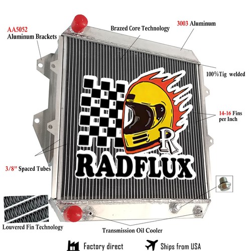 Aluminum radiator fit toyota - radiator,