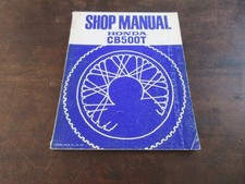 Honda CB500T Shop Service