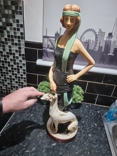 Art deco 1920s statue large - deco,