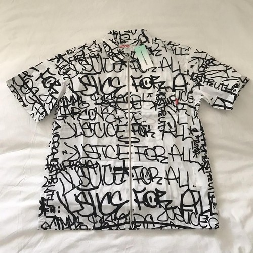 Supreme cdg shirt graffiti - supreme,