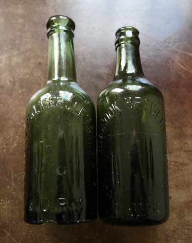 Old beer bottles - beer,