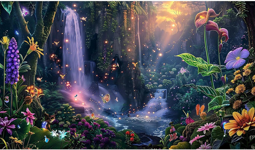 Fantasy garden aquarium - fantasy,