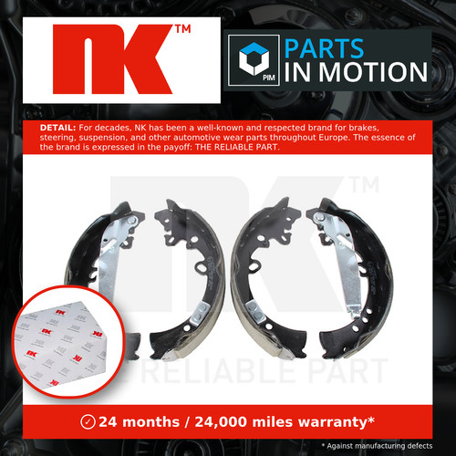 Brake shoes set - set, toyota