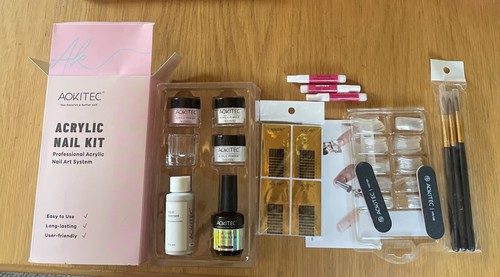 Aokitec acrylic nail kit set - nail,