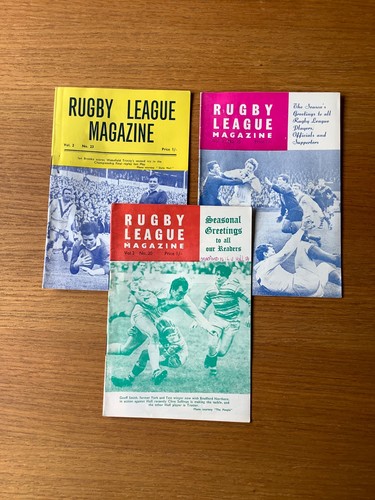 Rugby league magazines - 3,