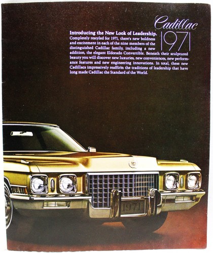 1971 cadillac general - cadillac, motors