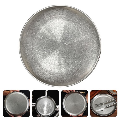 Silver stainless steel food - silver,