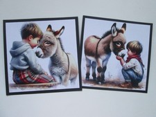 Set of 2  x LITTLE  BOY WITH
