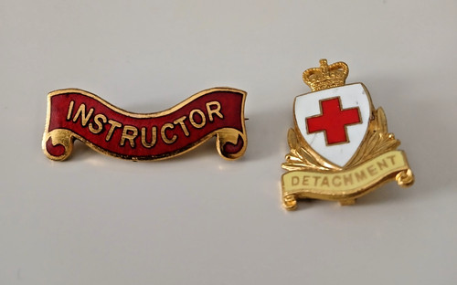 Vintage british red cross - british,