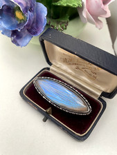 VINTAGE MODERNIST SOLID STERLING SILVER BUTTERFLY WING BROOCH PENDANT NO CHAIN