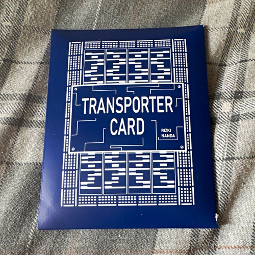 Transporter card playing cards - transporter,