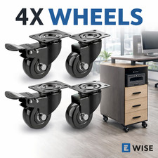 4 X Heavy Duty 50mm Swivel