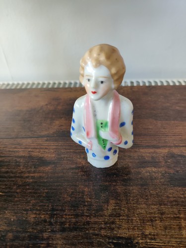 Antique half doll - antique,