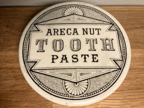 Antique areca nut - areca, tooth