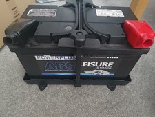powerplus ABS Lesure & marine battery 85ah with charger and Battery monitor