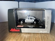 Schuco Jaguar Mk11 Police 1:87