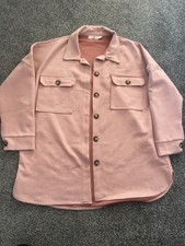 Ladies Blush Pink Blazer Size Medium