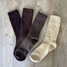 New 4 Pairs of Mens PRINGLE Gentle Grip Top Socks