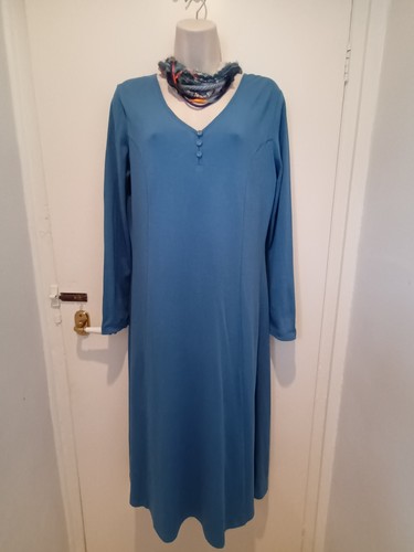 Adini new blue cotton dress - adini,