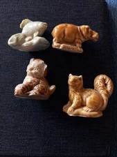 Set 4 Small Animals  All Stamped Wade England