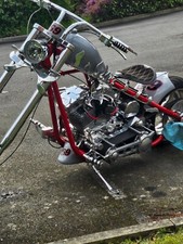 custom chopper motorcycle
