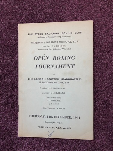 Boxing programme london - at,