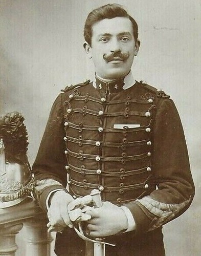 Military cdv photo - photo, french