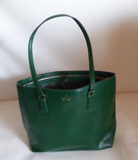 Kate Spade Perry Saffiano Leather Laptop Tote Bag Deep Jade RARE MSRP $459 Green
