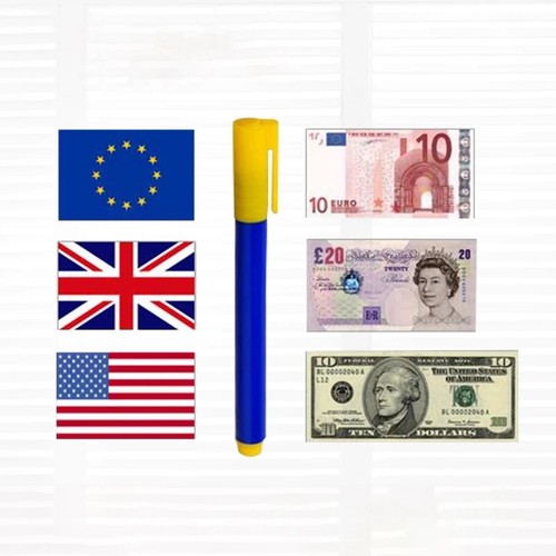 Money checker pen - pen, counterfeit