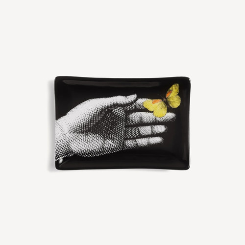 Fornasetti ashtray mano - ashtray, yellow