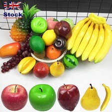 Props Lifelike Orange Simulation Fruits Artificial Apple Fake Peach Lemon
