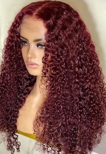 Inches burgundy water curl - burgundy,