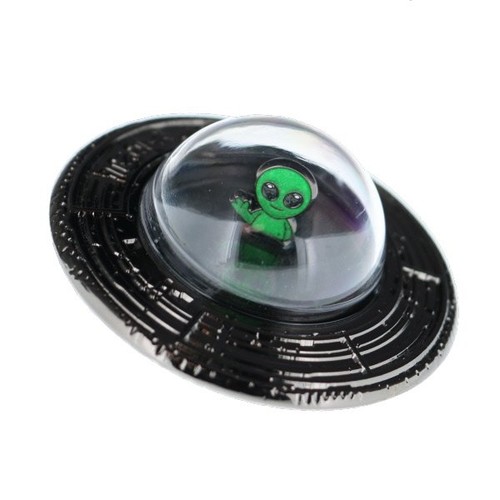 Oak ufo geocoin glow - geocoin, the
