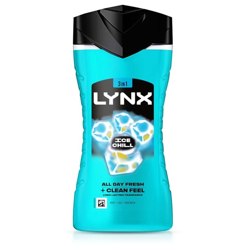 Lynx ice chill shower gel - chill,