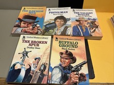 Cowboy Western Books x 5