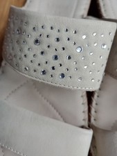 Ladies Women's  Real Suede