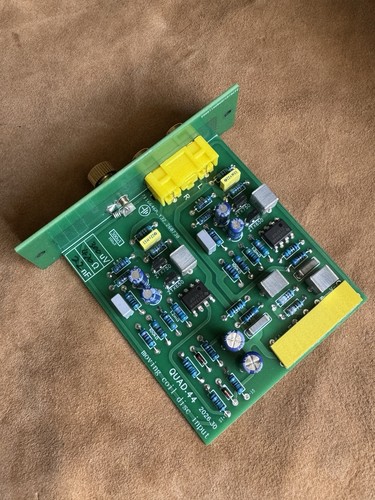 Quad pre amp - quad, unit