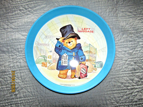 Vintage paddington bear metal - bear,