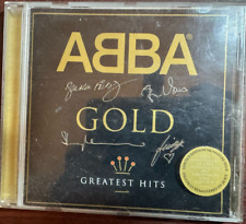 ABBA GOLD - GREATEST HITS LIMITED 25TH ANNIVERSARY CD SIGNED EDITION + FREE POST