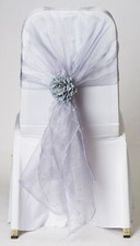 100 Lavender Grey Mink Organza