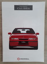 Vauxhall Calibra Range Brochure 1994 - 2.0i 8V  2.0i 16V  Turbo  4x4  V6