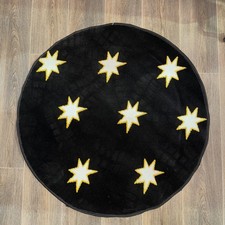 Starry Black  Rug  This