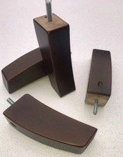 4 premium Curved Solid Wood