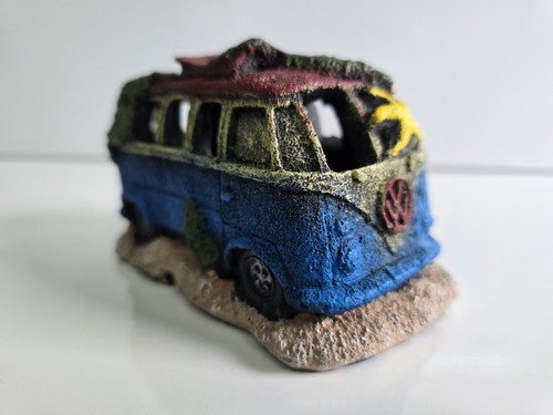 Sunken vintage camper van - sunken,