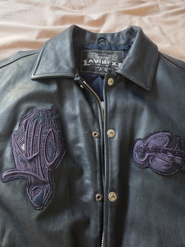 Avirex men leather jacket - men's,