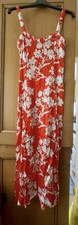 Ladies Zara floral satin midi