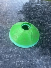3x Green Sports Cones Soccer Training Cones Football Training Cone